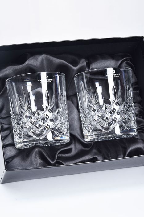 Glasses Crystal Whisky Glass Pair