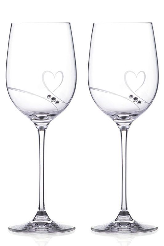 Romance Crystal Wine Glasses | Gift Boxed Pair