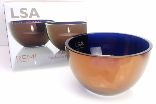 LSA Remi Copper Tealight Holders 7cm